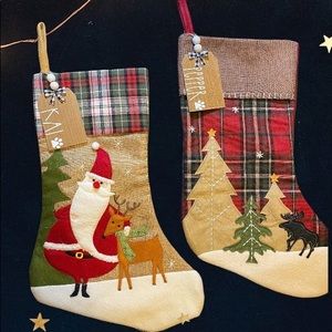 Personalized Christmas stocking tags